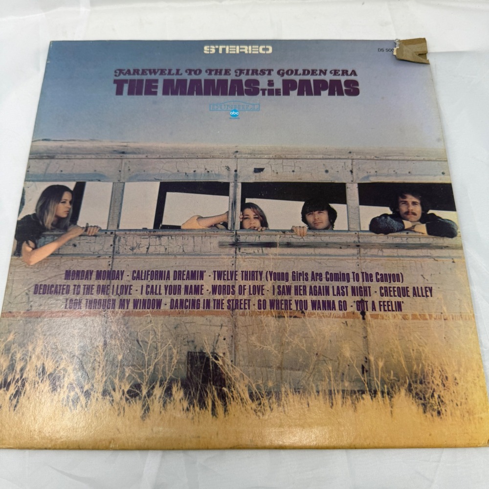 The Mamas & The Papas Farewell to the First Golden Era Vinyl LP Dunhill DS 50025